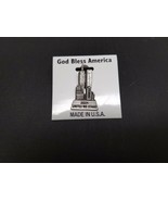 USA Twin Towers God Bless America Lapel Pin United We Stand - $6.92