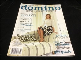 Domino Magazine Winter 2015 Love Your Home, Artistic Spaces, Gift Guide - $15.00