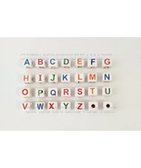 100 Ceramic Letters Alphabet Bead Cube 9mm *You choose the letters* New ... - £15.66 GBP