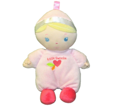 Kids Preferred Little Sweetie Plush Rattle Baby Doll Pink 2014 Stuffed Animal - £10.06 GBP