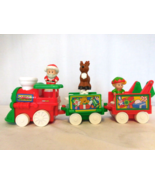 Fisher-Price Little People Musical Christmas Train Santa, Elf &amp; Reindeer  - $19.80