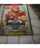 NCAA Football 2004 (Microsoft Xbox, 2003) With Hologram Excellent Condition - €8,56 EUR