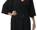 Maxine Of Hollywood Knit Crinkle Tunic Top Black - €53,21 EUR