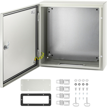 VEVOR NEMA Steel Enclosure, 20x20x6&quot; NEMA 4X Electrical Box, IP66 Waterp... - $1,387.31 MXN
