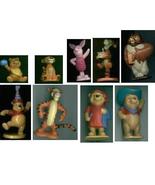 Disney WINNIE THE POOH cake toppers / PVC figures + cup - £10.35 GBP
