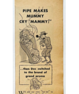 1937 Sir Walter Raleigh Pipe Tobacco Advertisement King Tut Mummy E90F2 - €17,16 EUR