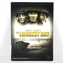The Longest Day (2-Disc DVD, 1962, Widescreen, Cinema Classics Ed) Like New! - £9.76 GBP