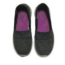 LA Gear Memory Foam Women’s Size 7.5 Slip On’s Walking Shoes Black Miley - £19.10 GBP