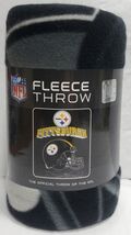 Pittsburgh Steelers 50&quot; by 60&quot; Fleece Helmet Throw Blanket - NFL - €12,62 EUR