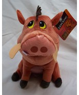 Walt Disney Lion King SOFT PUMBAA 8&quot; Plush STUFFED ANIMAL Toy NEW JUST PLAY - $24.94 CAD