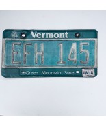 2018 United States Vermont Green Mountain Passenger License Plate EFH 145 - $25.73