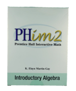 Prentice Hall Interactive Math 2 Introductory Algebra Quantity Pack 2003  - $33.94 CAD