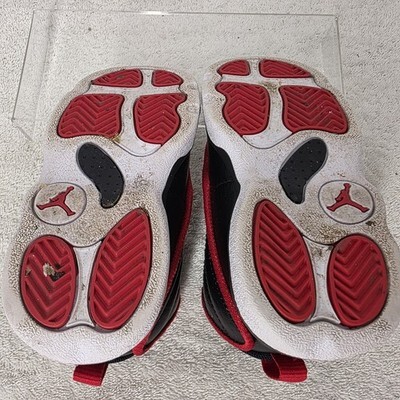 Nike Toddler Air Jordan Strong SIZE 6C Shoes Black University Red DC7910-061 Item image 14