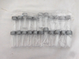 22Pcs 5ml Plastic Test Tubes Screw Cap Bottles Chemistry Supplies + Craf... - €6,10 EUR