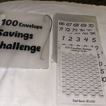 100 Envelope Challenge Budget Binder $5,050 Money Saving Challenge Book - $12.82