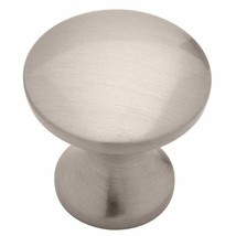 Liberty Mia 1 in. (26mm) Satin Nickel Round Cabinet Knob, Qty 3 - £5.52 GBP