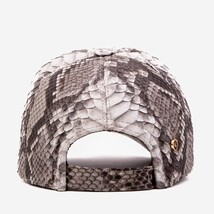 Boss Naturel Python Leather Cap image 4