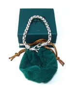 John Hardy JAI Box Chain 5.3mm Sterling Silver Bracelet X-Small NIB - $392.52 CAD