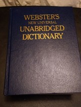 Webster&#39;s New Universal Unabridged Dictionary, Deluxe Second Edition (Hardcover) - £30.30 GBP