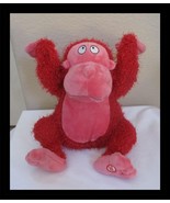 Hallmark Singing Animated Red Monkey Ape 10&quot; - $9.89