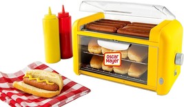 Oscar Mayer Extra Large 8 Hot Dog Roller &amp; 8 Bun Toaster Oven - £84.99 GBP