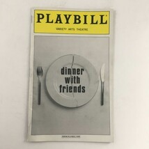 2001 Playbill Dinner with Friends by Donald Margulies at Variety Arts Th... - £11.20 GBP