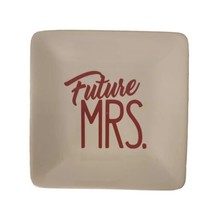 Trinket Tray Future Mrs. Shower Wedding Bridal Gift Square 5x5 - £5.85 GBP