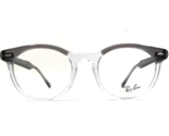 Ray-Ban Eyeglasses Frames RB5598 EAGLEEYE 8111 Gray Clear Round 51-21-145 - $98.99