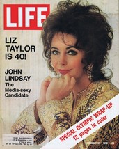 ORIGINAL Vintage Life Magazine February 25 1972 Elizabeth Liz Taylor - £15.56 GBP