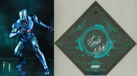 Stan Lee AND Bob Layton SIGNED Hot Toys Sideshow Stealth Iron Man Action... - £777.73 GBP