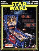 Star Wars Pinball Flyer Original 1992 Space Age Sci-Fi Promo Vintage 8.5&quot; x 11&quot; - $25.65