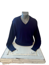 Men’s Nautica Long Sleeve Sweater Navy Size  Large - £9.34 GBP