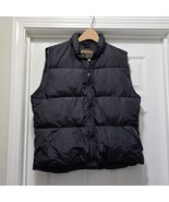 Woolrich John Rich &amp; Bros Black Down Vest Nylon Puffer Outdoor Women&#39;s L... - $903.19 MXN