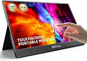 Rrv 15.6 Touchscreen Monitor, 1080P Portable Monitor With Ips Touchscree... - $203.99