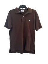 Southern Tide Mens S Skipjack Polo Shirt Stretch Cotton Embroidered Logo Brown - £12.83 GBP