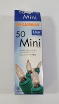 PV) Sylvania 50 Mini Bulb Christmas Tree Lights, 15 feet - Clear - $7.91