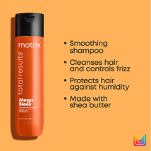 Matrix Mega Sleeek Shampoo, Liter image 3