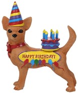 Ebros Adorable Birthday Chihuahua Collection Cute Chihuahua In Costume - $33.94 CAD