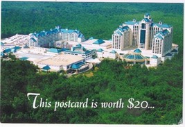 Connecticut Postcard Mashantucket Foxwoods Resort Casino  - £2.38 GBP