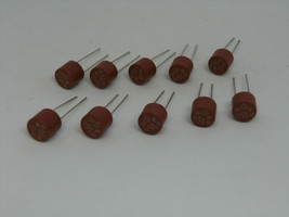 10x Round Slow Blow Fuse 382 Series Plastic Shielded DIP PCB Board Install 2 Pin - £8.96 GBP