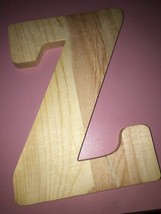 Z wood letter 8 inch - $17.74 CAD