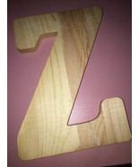 Z wood letter 8 inch - £9.96 GBP