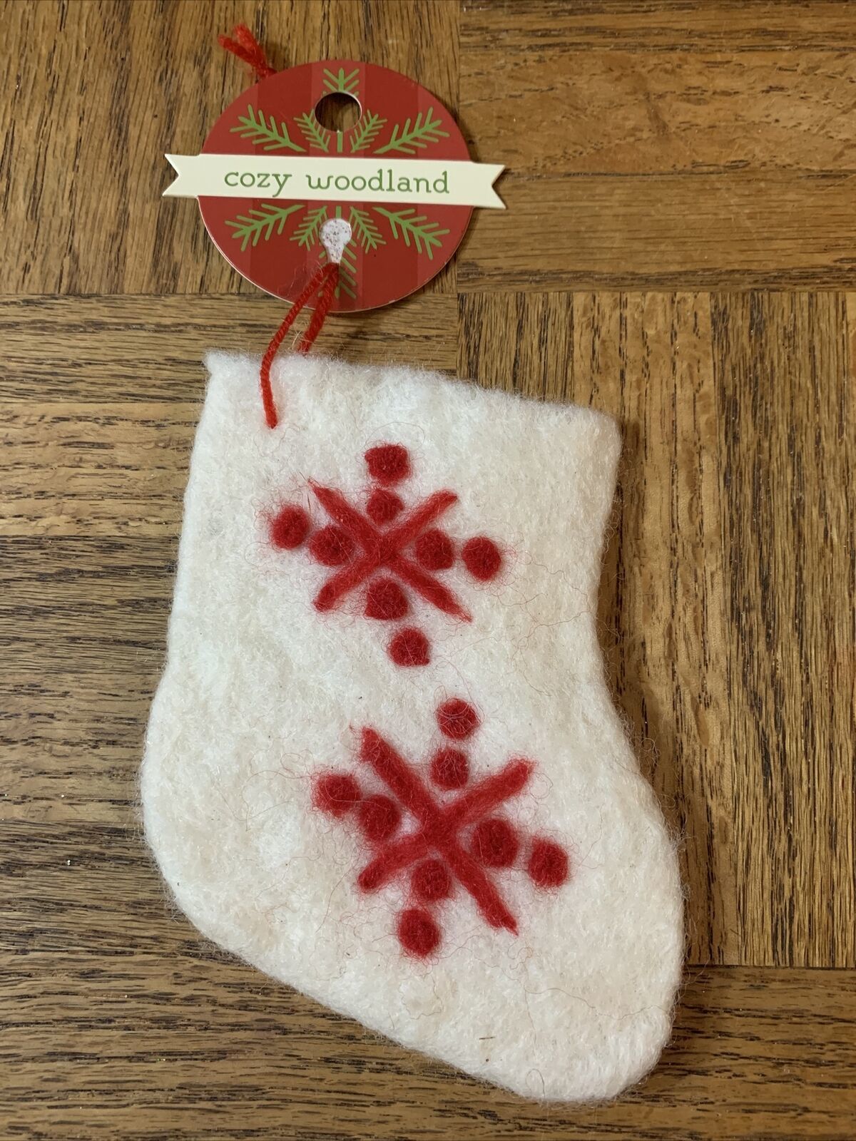 Stocking Christmas Ornament - $7.47