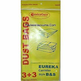 Primary image for Eureka Canister Style B and S Single Wall Vacuum Bags - 10 Pack