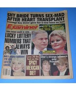 Jim &amp; Tammy Faye Bakker National Examiner Tabloid Vintage 1988 Dolly Par... - $34.99