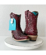 NEW Lane SPARKS FLY Womens Cowboy Bootie 5 Red Western Cowgirl Boots Poi... - $409.44 CAD