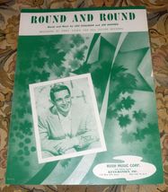 Perry Como Sheet Music - Round and Round (1956) - £9.63 GBP