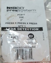 Nibco Press System Tee Press Fitting Wrot Copper 9102600PC image 2