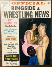 OFFICIAL RINGSIDE WRESTLING NEWS magazine 1964 article by Rubin Hurrican... - $14.84