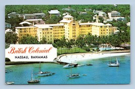 British Colonial Hotel Nassau Bahamas UNP Unused Chrome Postcard L12 - £2.75 GBP